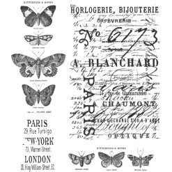 Tim Holtz Cling Stamps - Papillon