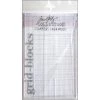 Tim Holtz Acrylic Stamping Grid Blocks 9/Pkg -Cats On Appletrees Shop 0001830806