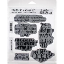 Tim Holtz - Faded Type
