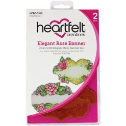 Heartfelt Creations - Elegant Rose Banner