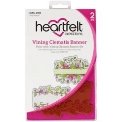 Heartfelt Creations - Vining Clematis Banner