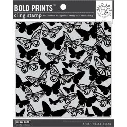 Hero Arts - Fluttering Butterflies Bold Prints