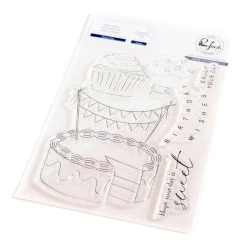 Pinkfresh Studio Clear Stamp Set 4"X6" - Sweet Day