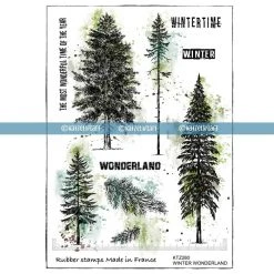 Katzelkraft - WINTER WONDERLAND - A5 STAMPS