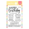 Waffle Flowers Waffle Flower- Stamp Set - Happy Birthday Duo Sentiments -Cats On Appletrees Shop 420491HappyBirthdaySentimentsStampSet 1024x1024@2x