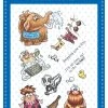 Whimsy Stamps - Ancient Days Wash Clear Stamps -Cats On Appletrees Shop Ancient Days Wash display 600x600