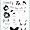 Gina K. Designs Gina K Designs - STAMPS- Create Friendship -Cats On Appletrees Shop Create Friendship Stamp Set 01