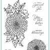 Gina K. Designs Gina K Designs - STAMPS- Decorative Dahlia -Cats On Appletrees Shop Decorative Dahlia Stamp Set 01