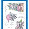 Whimsy Stamps - Gargoyle Birthday Clear Stamps