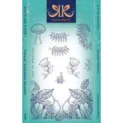 Katkinkrafts Katkin Krafts Woodland Floor 6 In X 8 In Clear Stamp Set