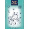 Katkinkrafts Katkin Krafts Just Chillin’ 6 In X 8 In Clear Stamp Set -Cats On Appletrees Shop KK0011