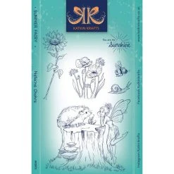 Katkinkrafts Katkin Krafts Summer Fairy 6 In X 8 In Clear Stamp Set