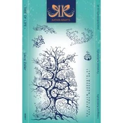 Katkinkrafts Katkin Krafts Tree Of Life 6 In X 8 In Clear Stamp Set