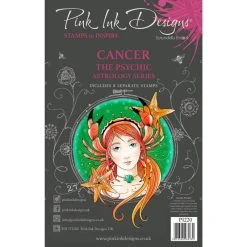 Pink Ink Designs Cancer The Psychic 6 In X 8 In Clear Stamp Set