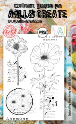ALL& Create AALL And Create - Stamp Set A6 Anemone