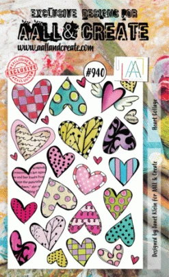 ALL& Create AALL And Create - Stamp Set A6 Art Collage