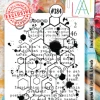ALL& Create AALL And Create - Stamp Set A6 Lined Hexagons -Cats On Appletrees Shop aall and create stamp set a6 lined hexagons aall t