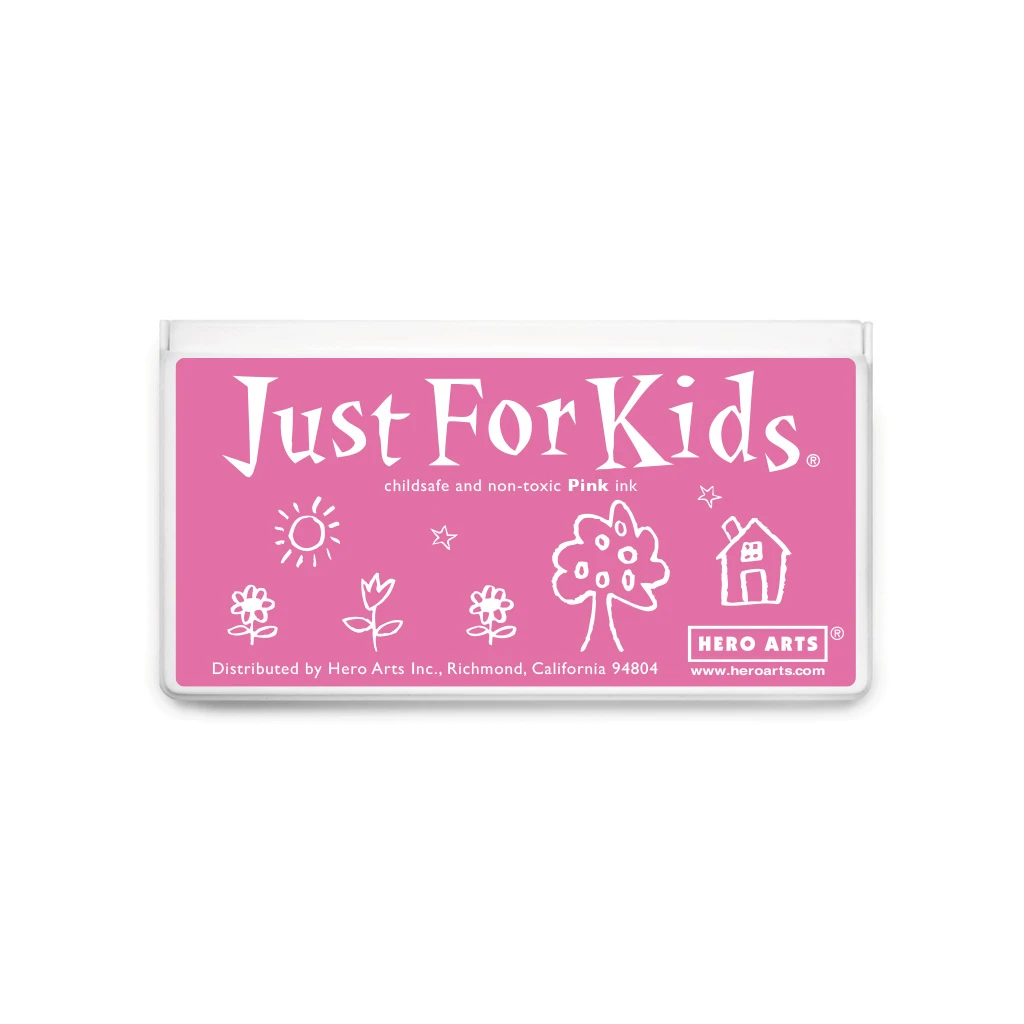 Hero Arts - Jumbo Just For Kids Pink 3 Hero Arts - Jumbo Just For Kids Pink