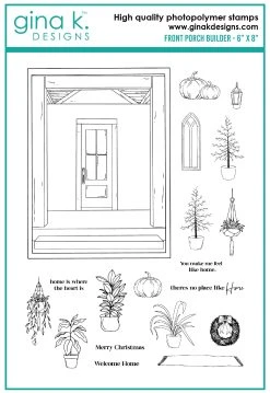 Gina K Designs - STAMPS- Front Porch Builder