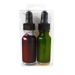 Hero Arts - Green & Red Glimmer Metallic Inks