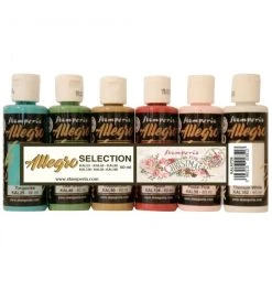 Stamperia - Kit 6 Allegro Colors Celebration KALKIT01