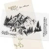 Karten-Kunst Clear Stamps Groß KK-0221 - Winterlandschaft -Cats On Appletrees Shop kk 0221