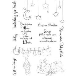 MEMORIES4YOU STEMPEL (A5) "BABY GIRAFFE"