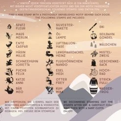 Catsonappletrees Cat On Appletrees - Ministempel-Adventskalender 5 -Cats On Appletrees Shop ministempel adventskalender 52