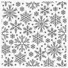 My Favorite Things Snowflake Flurry Background Rubber Stamp -Cats On Appletrees Shop my favorite things snowflake flurry background rub