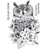 Sweet Poppy Stencil: A5 Stamp Set Owl