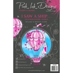 Pink Ink Designs I Saw A Ship… 6 In X 8 In Clear Stamp Set