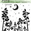 Picket Fence Studios - A Nightly Sky 6x6 Inch Clear Stamps -Cats On Appletrees Shop picket fence studios a nightly sky 6x6 inch clear