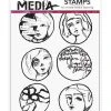 Ranger Dina Wakley Media Stamps Circled -Cats On Appletrees Shop ranger dina wakley media stamps circled mdr81241 dina wakley 08 326544 de g