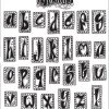 Ranger Dylusions Cling Stamp Set Alphablock -Cats On Appletrees Shop ranger dylusions cling stamp set alphablock dyr81661 dyan reavele 327194 de g