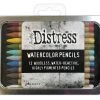 Ranger Tim Holtz Distress Watercolor Pencils 12 St Kit #1
