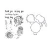 Hero Arts Clear Stamp & Die Combo - Artichoke Blooms Bundle -Cats On Appletrees Shop sb299