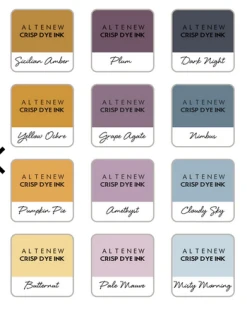 Alternew Altenew - Tranquil Harvest Crisp Dye Ink Mini Cube Bundle