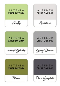 Alternew Altenew - Soft Succulents 6 Crisp Dye Ink Mini Cube Set