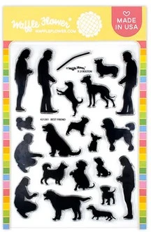 Waffle Flower- Best Friend Stamp Set