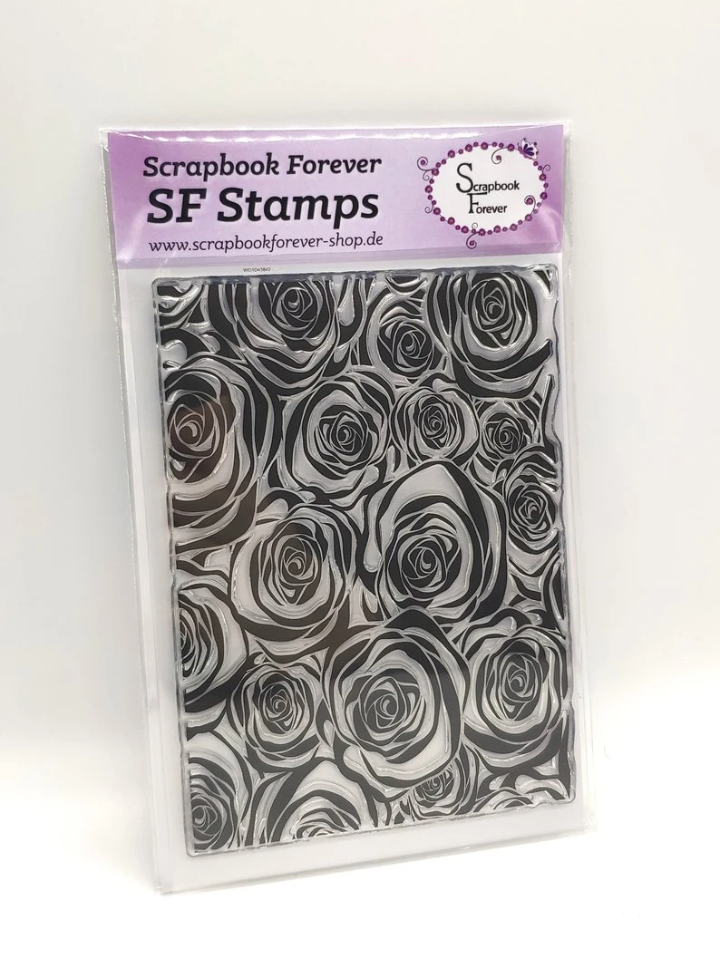 Scrapbook Forever SF Stamps Hintergrund Rosen 3 Scrapbook Forever SF Stamps Hintergrund Rosen
