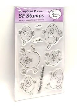 Scrapbook Forever SF Stamps Happy Easter