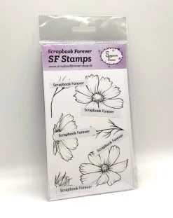 Scrapbook Forever SF Stamps Frühlingsblume