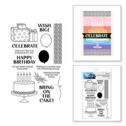 Spellbinders - Birthday Basics Ranger Clear Stamp