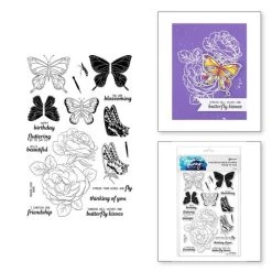 Spellbinders - Butterfly Kisses Ranger Clear Stamp