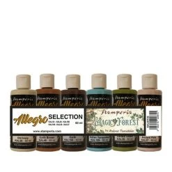 Stamperia - Magic Forest Allegro Paint Kit (6pcs)