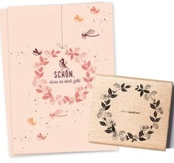 Catsonappletrees Cats On Appletrees - Stempel Blütenkranz 6