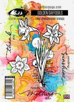 Visible Imgage Visible Image - Golden Daffodils Stamp Set