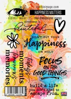 Visible Imgage Visible Image - Happiness Matters Stamp Set