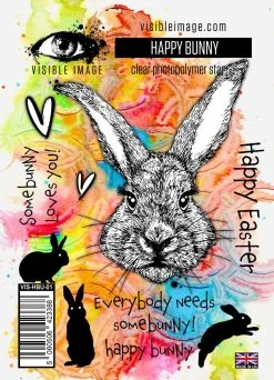 Visible Imgage Visible Image - Happy Bunny Stamp Set