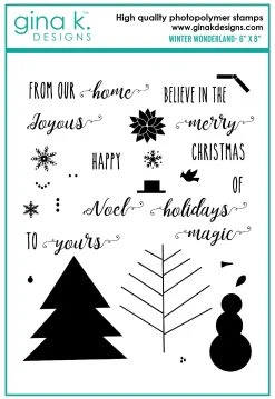 Gina K Designs - STAMPS- Winter Wonderland